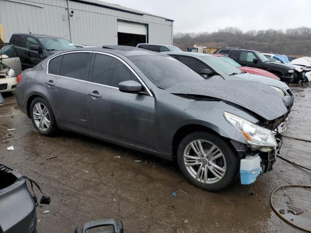 JN1CV6AP9DM715793 - 2013 INFINITI G37 BASE GRAY photo 4