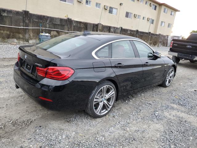 WBA4J1C55KBM17212 - 2019 BMW 430I GRAN COUPE BLACK photo 3