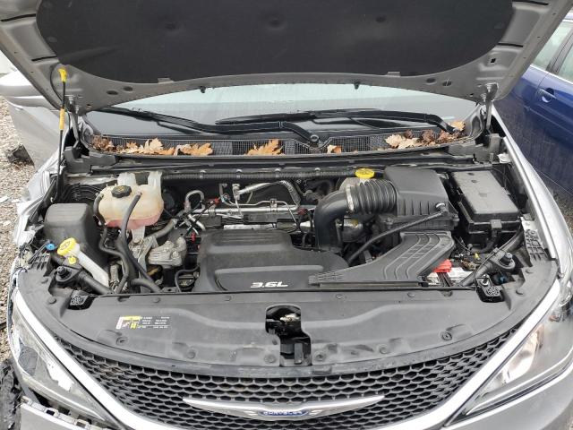 2C4RC1BG2HR785296 - 2017 CHRYSLER PACIFICA TOURING L SILVER photo 12