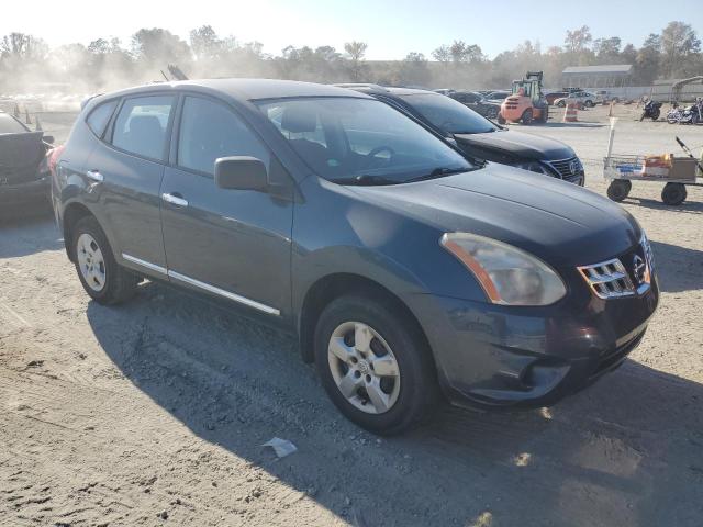 JN8AS5MVXDW610299 - 2013 NISSAN ROGUE S GRAY photo 4