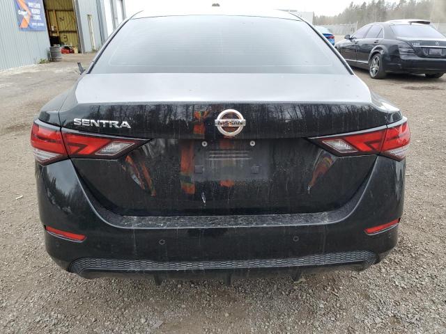 3N1AB8BV4NY208937 - 2022 NISSAN SENTRA S BLACK photo 6