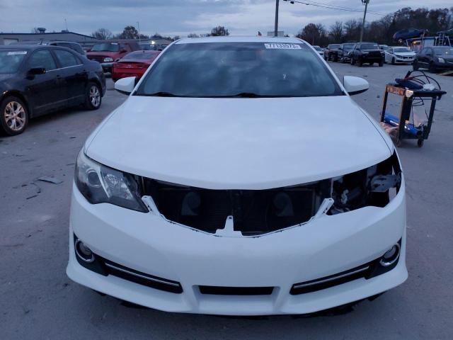 4T1BF1FK8CU530344 - 2012 TOYOTA CAMRY BASE WHITE photo 5