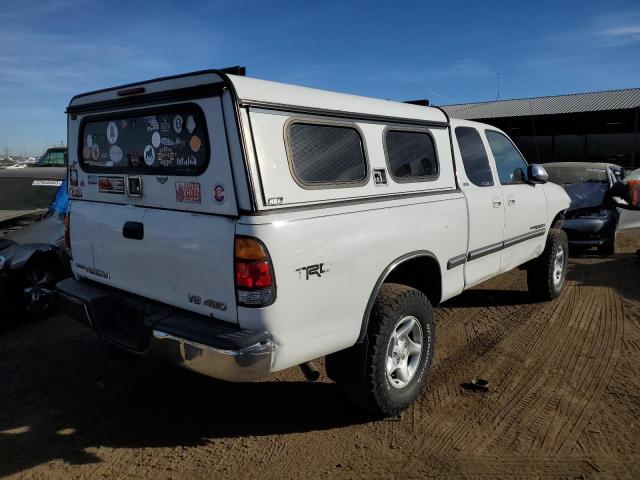 5TBBT4414YS074761 - 2000 TOYOTA TUNDRA ACCESS CAB WHITE photo 3