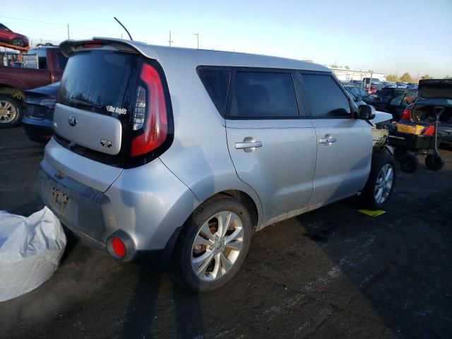 KNDJP3A53F7770852 - 2015 KIA SOUL + SILVER photo 3