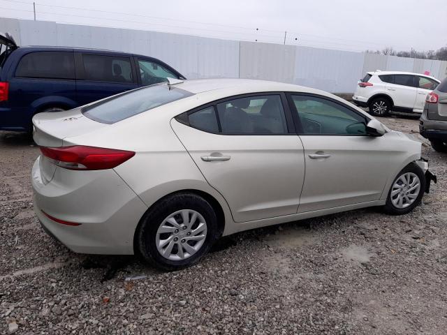 5NPD74LF9HH151647 - 2017 HYUNDAI ELANTRA SE SILVER photo 3