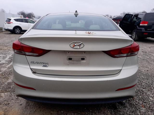 5NPD74LF9HH151647 - 2017 HYUNDAI ELANTRA SE SILVER photo 6