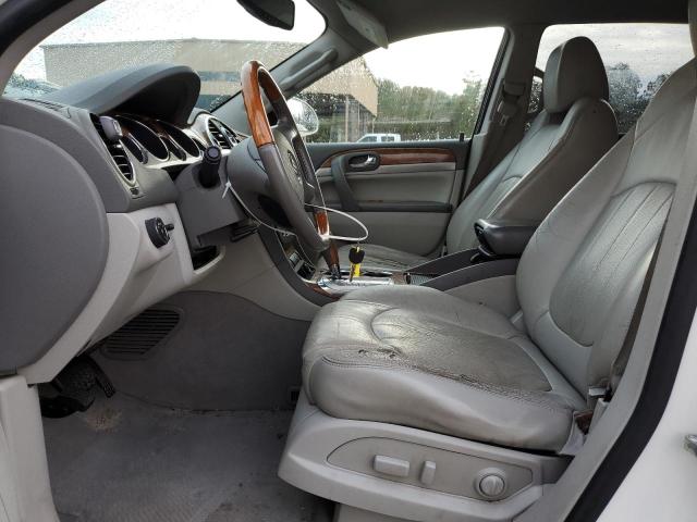 5GAKRBED6BJ216651 - 2011 BUICK ENCLAVE CXL WHITE photo 7