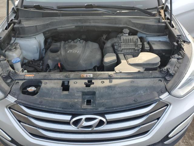 5XYZUDLB3FG284789 - 2015 HYUNDAI SANTA FE S SILVER photo 12