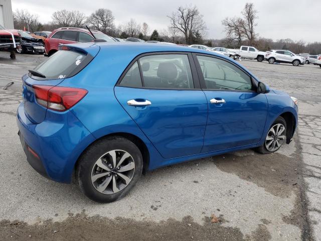 3KPA25AD3NE459616 - 2022 KIA RIO S BLUE photo 3