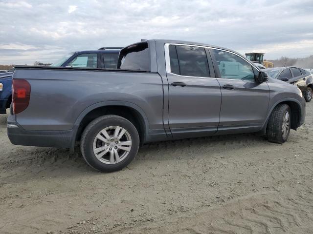 5FPYK2F24HB007359 - 2017 HONDA RIDGELINE RT GRAY photo 3