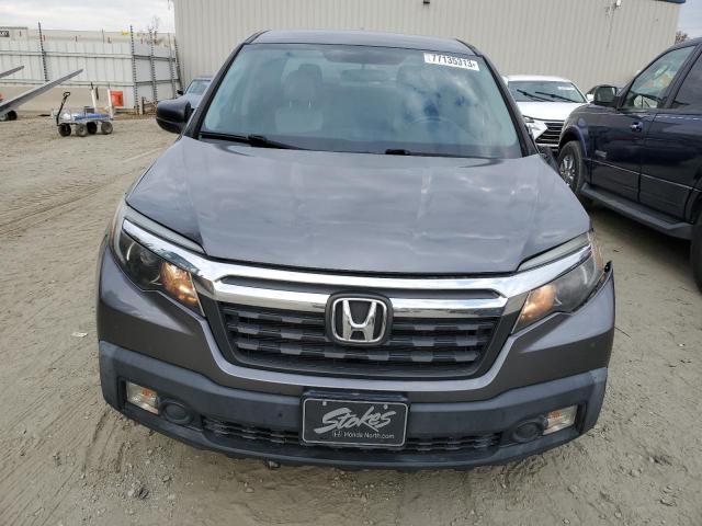 5FPYK2F24HB007359 - 2017 HONDA RIDGELINE RT GRAY photo 5