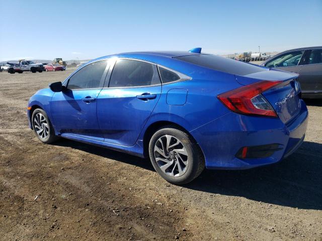 2HGFC2F72JH507191 - 2018 HONDA CIVIC EX BLUE photo 2