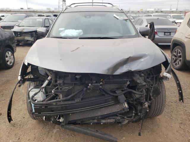 5N1AT2MV2KC801796 - 2019 NISSAN ROGUE S GRAY photo 5