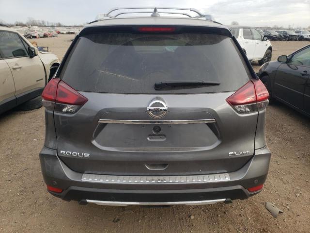 5N1AT2MV2KC801796 - 2019 NISSAN ROGUE S GRAY photo 6