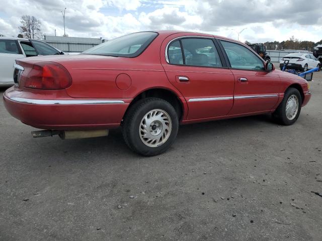 1LNFM97V4WY614981 - 1998 LINCOLN CONTINENTA RED photo 3