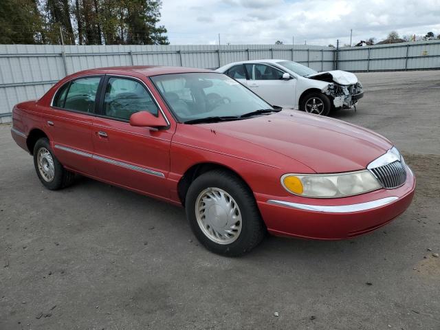 1LNFM97V4WY614981 - 1998 LINCOLN CONTINENTA RED photo 4