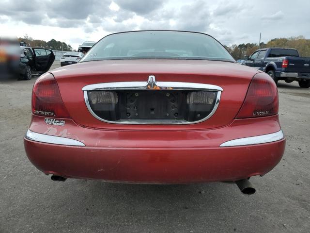 1LNFM97V4WY614981 - 1998 LINCOLN CONTINENTA RED photo 6