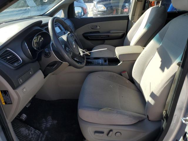 KNDMB5C1XG6090374 - 2016 KIA SEDONA LX GRAY photo 7