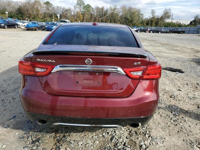 1N4AA6AP5HC425097 - 2017 NISSAN MAXIMA 3.5S MAROON photo 6