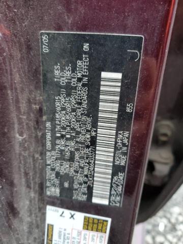 JTLKT324664033771 - 2006 TOYOTA SCION XB BURGUNDY photo 13