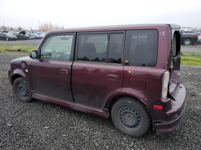 JTLKT324664033771 - 2006 TOYOTA SCION XB BURGUNDY photo 2