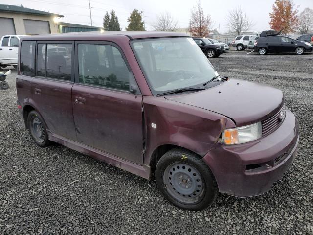 JTLKT324664033771 - 2006 TOYOTA SCION XB BURGUNDY photo 4