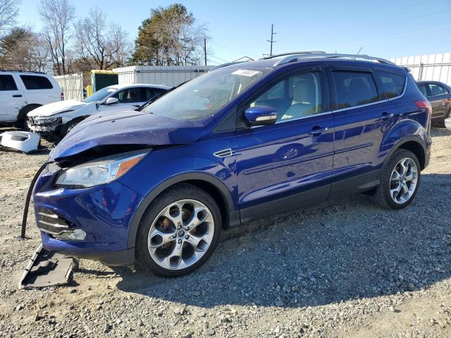 1FMCU0JX8GUA49541 - 2016 FORD ESCAPE TITANIUM BLUE photo 1