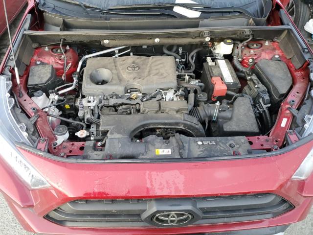 2T3J1RFV8KW006569 - 2019 TOYOTA RAV4 ADVENTURE MAROON photo 12