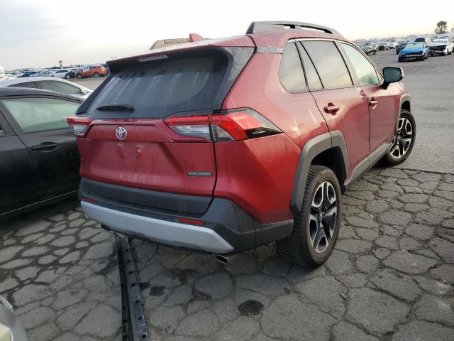 2T3J1RFV8KW006569 - 2019 TOYOTA RAV4 ADVENTURE MAROON photo 3