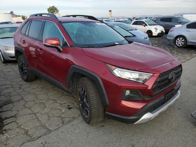 2T3J1RFV8KW006569 - 2019 TOYOTA RAV4 ADVENTURE MAROON photo 4