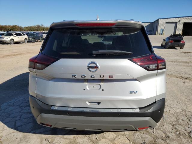 5N1AT3BA7MC812091 - 2021 NISSAN ROGUE SV SILVER photo 6