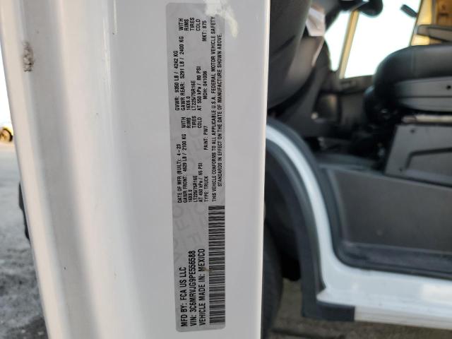 3C6MRVJG9PE556588 - 2023 RAM PROMASTER 3500 HIGH WHITE photo 10