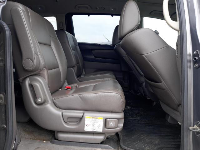 5FNRL5H96DB055798 - 2013 HONDA ODYSSEY TOURING GRAY photo 11