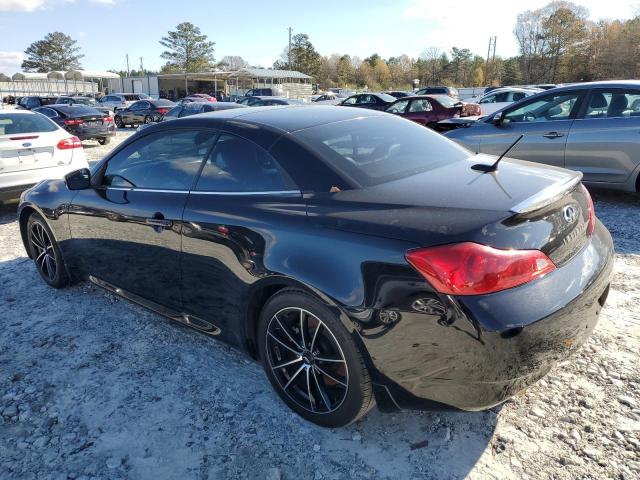 JNKCV66E29M724040 - 2009 INFINITI G37 BASE BLACK photo 2