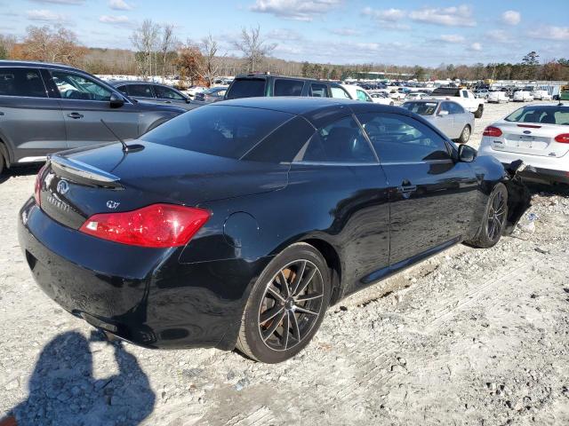 JNKCV66E29M724040 - 2009 INFINITI G37 BASE BLACK photo 3