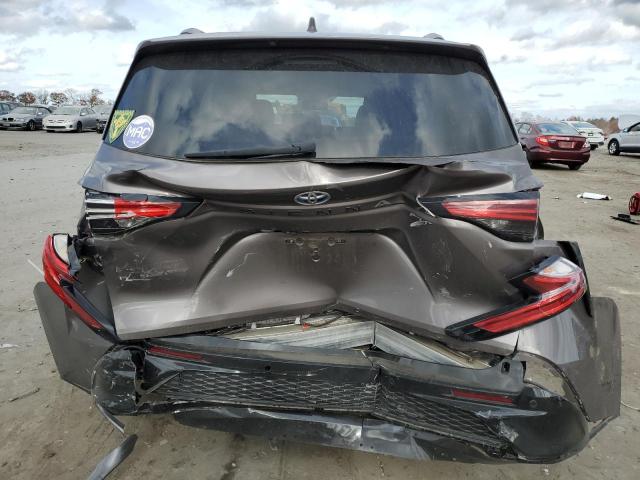 5TDDRKECXMS019308 - 2021 TOYOTA SIENNA XSE GRAY photo 6