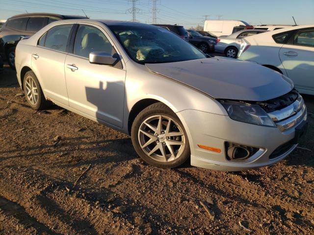 3FAHP0JA0AR243952 - 2010 FORD FUSION SEL SILVER photo 4