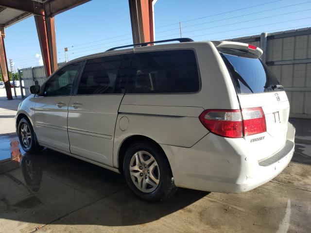 5FNRL38477B112877 - 2007 HONDA ODYSSEY EX WHITE photo 2