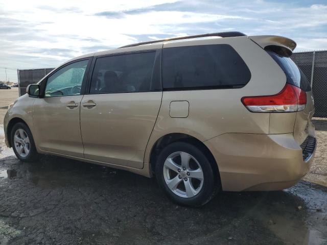 5TDKK3DC7BS028788 - 2011 TOYOTA SIENNA LE TAN photo 2