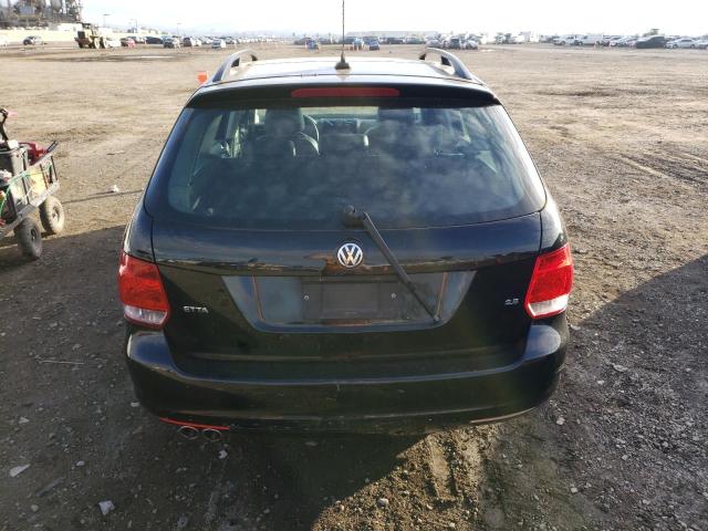 3VWTM71K39M252178 - 2009 VOLKSWAGEN JETTA SE BLACK photo 6