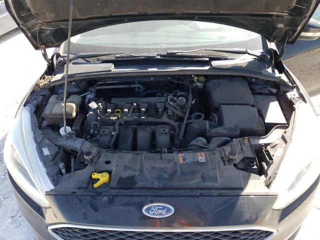 1FADP3F22GL372218 - 2016 FORD FOCUS SE BLACK photo 11