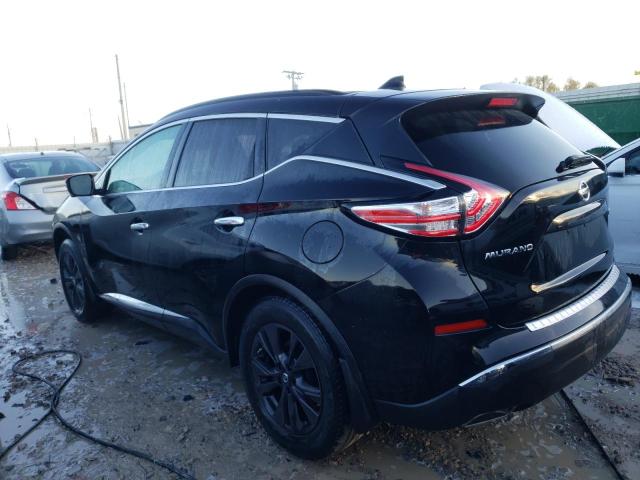 5N1AZ2MHXJN183106 - 2018 NISSAN MURANO S BLACK photo 2