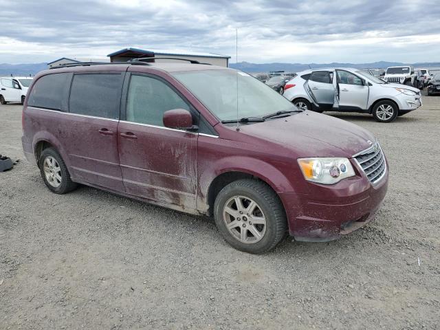 2A8HR54P08R697063 - 2008 CHRYSLER TOWN & COU TOURING BURGUNDY photo 4