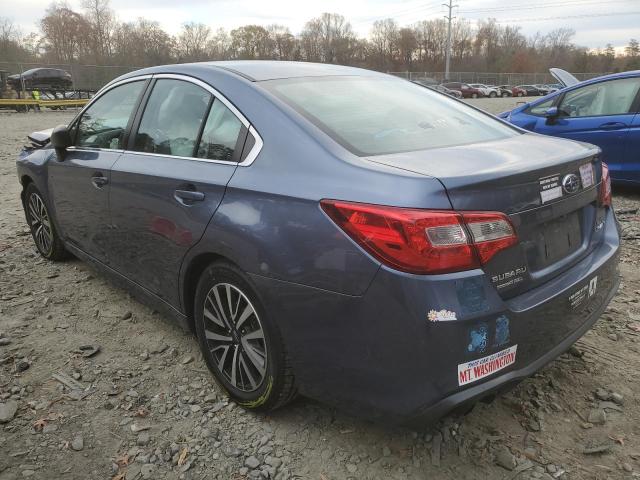 4S3BNAB64J3019071 - 2018 SUBARU LEGACY 2.5I BLUE photo 2