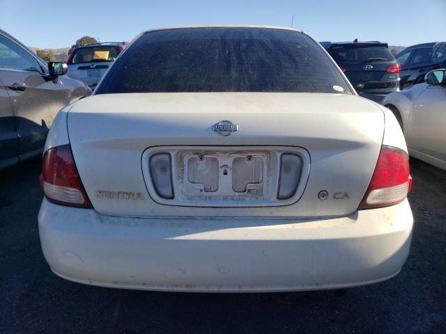 3N1DB51D91L020202 - 2001 NISSAN SENTRA CA WHITE photo 6