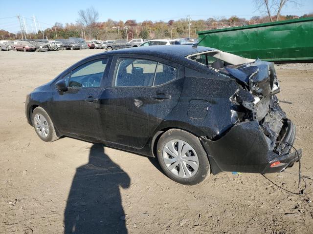 3N1CN8DV4NL852271 - 2022 NISSAN VERSA S BLACK photo 2