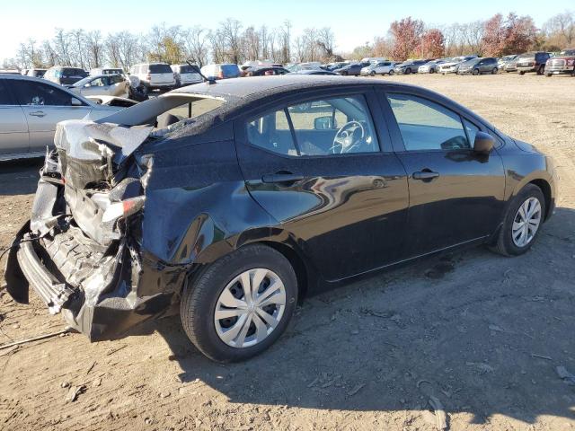 3N1CN8DV4NL852271 - 2022 NISSAN VERSA S BLACK photo 3