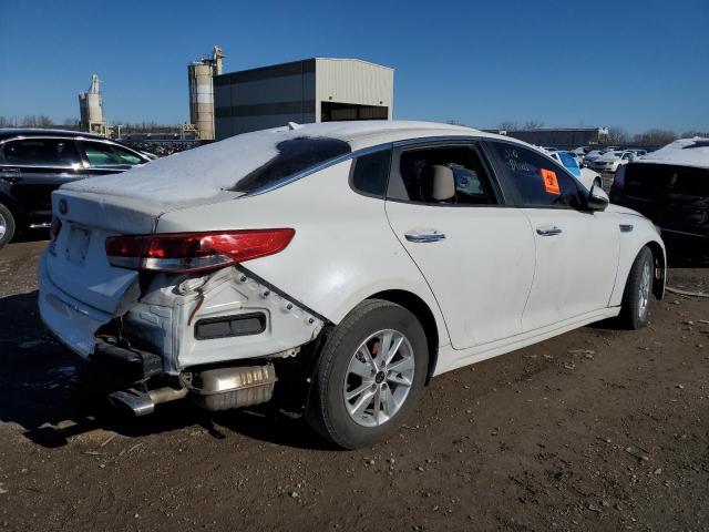 KNAGT4L34G5098172 - 2016 KIA OPTIMA LX WHITE photo 3