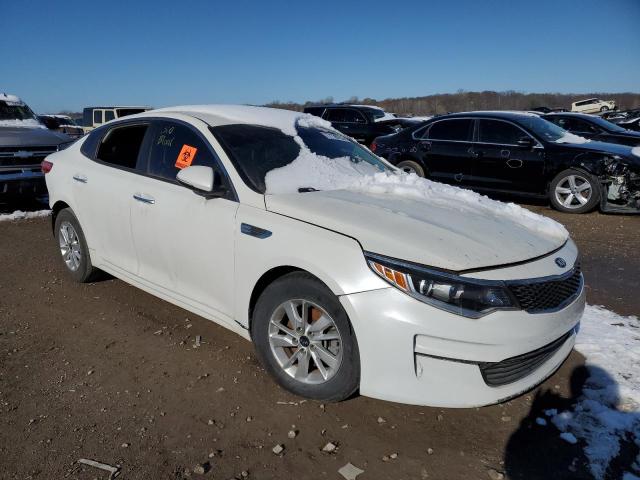 KNAGT4L34G5098172 - 2016 KIA OPTIMA LX WHITE photo 4