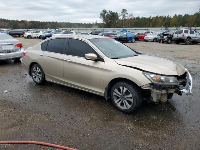 1HGCR2F34DA146855 - 2013 HONDA ACCORD LX GOLD photo 4